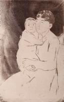 Mary Cassatt NURSE AND BABY BILL (No. 2) Soft-Ground Etching & Aquatint - Sold for $3,712 on 05-16-2026 (Lot 397).jpg